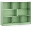 Costway Bibliothèque Étagère en Bois à 3 Niveaux Meuble de Rangement a...