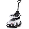 CostwayPorteur Enfant 3 en 1 Toyota Voiture a Pousser Détachable avec ...