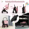 GIANTEX Poussette PliablePliage en 1 Clic avec Double Frein Dossier Ré...