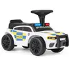 CostwayVoiture de Police Électrique à Conduire pour Enfants Voiture à ...