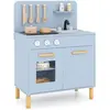 CostwayCuisine de Jeu pour Enfants de +3 Ans Cuisine de Jeu En Bois av...