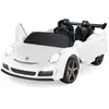 CostwayVoiture Électrique RUF Agréée Enfants Véhicule Électrique 12V a...
