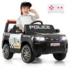 COSTWAY 12V Voiture Électrique Enfant avec Télécommande 24G Musique & ...