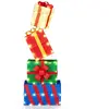 CostwayEnsemble de 4 Boîtes Cadeaux Illuminées de Noël Boîtes Cadeaux ...