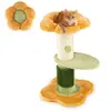 CostwayArbre à Chat Fleur Tour pour Chatons avec Plateforme Rembourrée...