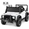CostwayVoiture Jouet Land Rover sous Licence Voiture Electrique 12V po...