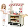 CostwayEpicerie Enfant en Bois avec 30 PCS Accessoires Marchande avec ...