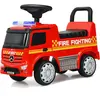 CostwayCamion Porteur pour Bébé avec Feux Klaxon Volant, Voiture Pouss...