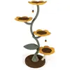 CostwayTour à Chat Multi-étages Arbre à Chat avec 4 Plateformes en For...