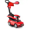 CostwayVoiture à Pousser 3-en-1 Mercedes-Benz sous Licence avec Canopy...