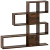 CostwayBibliothèque à 5 Niveaux 120x19,5x109 CM Étagère de Rangement a...