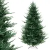 CostwaySapin de Noël Artificiel de 240 cm Faux Sapin de Noël à Charniè...