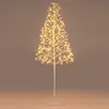 CostwayBouleau Illuminé de 1,5 m Branches Pré-illuminées avec 240 LED ...