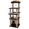 CostwayGrand Arbre à Chat Multi-niveaux Tour pour Chat 148 cm avec Con...