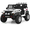 Costway12V Voiture Électrique avec Télécommande 2,4G avec Lumières LED...