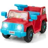CostwayVoiture Électrique pour Enfant 6V Voiture Porteur avec Effets S...