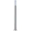 Borne Extérieure 100cm 220V IP65 ARGENT pour Ampoule E27 - SILAMP