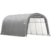 Shelterlogic - acier bâche abri de jardin 22,57m² gris 610x370x240