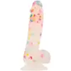 Addiction - Godemiché confetti Party Marty - 18 cm