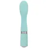 Pillow Talk - Vibromasseur point G Sassy With Crystal Bleu foncé