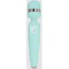 PILLOW TALK Stimulateur massant Cheeky Wand Wibe With Crystal Bleu foncé