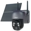 Caméra de Surveillance Solaire Extérieure sans Fil Xega 3G-4G LTE 2K a...