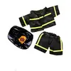 Black Firefighter (40cm) Teddy Mountain