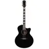 Godin Connaisseur MJ BLK RW guitare western électro-acoustique avec ét...
