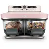 Ninja Air fryer en verre avec 8 modes CRISPi DualZone Rose quartz | DD...