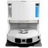 Shark PowerDetect 2-en-1 Robot Aspirateur Lavage, NeverTouch Pro Autovideur Autoremplissage 60 Jours, Navigation 3D LiDAR, Contournement Obstacles NeverStuck, Wi-FI/App, Blanc AV2800ZEEUWH