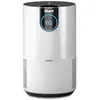 Shark Purificateur d'Air Compact HEPA pour maison et chambre avec filtre HEPA éliminant bactéries, allergènes, moisissures, la poussière et le pollen, ajustement automatique, Blanc HP100EU