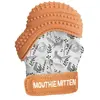 Mitaine de dentition MARRON Malarkey kids