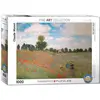 Puzzle Eurographics - Claude Monet : Coquelicots, 1000 pièces