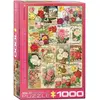 Puzzle Eurographics - Catalogue de graines de roses, 1000 pièces