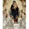 EurographicsPuzzles - The Virgin with Angels - puzzle - 1000 pièces