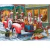 Eurographics Puzzle 1000 pièces : Chiens sur camion par Ali Corti