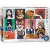 Puzzle Eurographics - Lucia Heffernan : Chats drôles, 1000 pièces