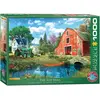 EuroGraphics Puzzle - Dominic Davison : La Grange Rouge par DominicDavison, 1000 pièces