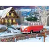 Eurographics Puzzle 550 pièces : Boîte métal : Bus de Noël