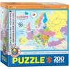 EuroGraphics 6200-5374 Puzzle Carte de l'europe 200 pièces