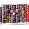 EuroGraphics- Totem Poles Puzzle, 6000-0750, Coloris Assortis, 48 x 68 cm