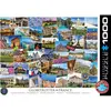 Puzzle Eurographics - Globetrotter France, 1000 pièces