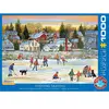 Puzzle Eurographics - Soirée patinage, 1000 pièces