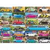 EuroGraphics- VW Beetle Gone Places Puzzle, 6000-5422, Coloris Assortis, 1000