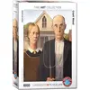 Puzzle Eurographics - Wood Grant : American Gothic, 1000 pièces