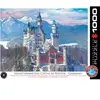Puzzle Eurographics - Neuschwanstein en hiver, Allemagne, 1000 pièces
