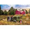 Eurographics Puzzle 550 pièces : Boîte métal : Tracteur