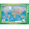 Puzzle Eurographics - Carte du monde, 1000 pièces