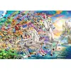 EuroGraphics- Unicorn Dust Licorne Puzzle, 8220-5551, Coloris Assortis, 67 x 100 cm