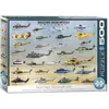 Puzzle 500 pièces XXL Eurographics - Hélicoptère Militaire